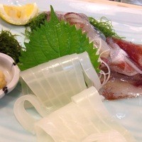 稚加榮 本店 - イカの活き造り