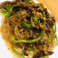 ビーフキッチン 渋谷店 - このチャプチェは爆発的にウンマイ！