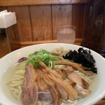 中華蕎麦 春馬 - 冷たい塩そば780円