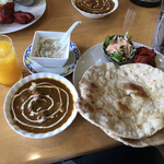 MADINA Halal Restaurant  - マサラランチ¥990ロティに変更￥150
                        (マトン5辛)