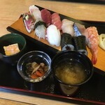 浜昭 - 握り寿司ランチ