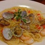 雪詩慕雲 - ボンゴレビアンコ雪詩慕雲風。