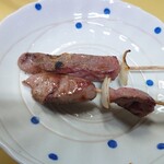 焼き鳥きむら - タン、ハツ