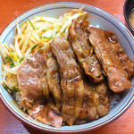 東京チカラめし - シャキシャキもやしの焼き牛丼