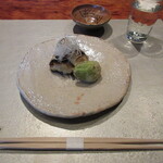 草庵 鍋島 - 骨切り煮穴子と蕗の薹