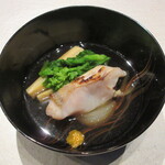 草庵 鍋島 - 白甘鯛、筍、菜の花