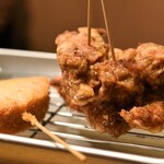 串カツ くまた - ハムカツ、くまから