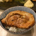 とん唐てん - チャーシューご飯