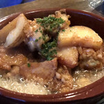 サングリア - 静岡地鶏のガーリックソース