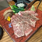 海鮮と釜飯のお店 魚義 - 石焼和牛サーロイン