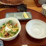 天ぷらふく西 禅と匠 - サラダ（2021.5）