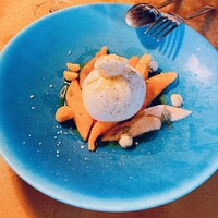 BLU - 国産ブラータチーズとレノンハートメロン