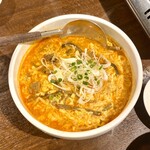 焼肉ホルモン 新井屋 - ユッケジャンスープ