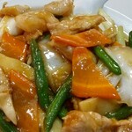 梅華 - 三鮮麺アップ