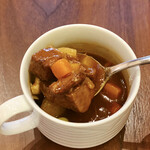 ラウンジ シーウインド - ビーフシチュー＠お肉も野菜も具沢山