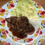 ウエダ - 鶏タレ焼き　ハート　ずり