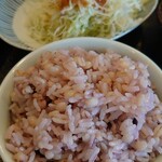 とんかつ濱かつ - 麦飯