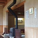 慈久庵 - 薪ストーブ