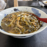 餃子の北京 - ラーメンセット（高菜タン麺＋回鍋飯）880円
