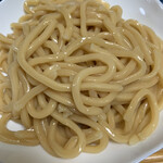 らーめんONE - またまた つくってみました、お持ち帰り 冷凍海老つけ麺^ ^麺はもちもちです♪