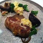 フロリレージュ - 【2012.3.20 ランチ】豚足の中に野菜を詰めたもの