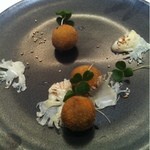 フロリレージュ - 【2012.3.20 ランチ】豚足のブーダンノワール