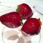 フロリレージュ - 【2012.2.16 ディナー】とちおとめのパートドフリュイ