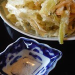 慈久庵 - 葱天とオーストラリア産の海塩