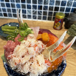 炉端 zan - 北海道ずわい蟹のバルタン丼