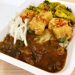 アジアンランチ - 料理写真:三品ぶっかけごはん