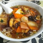 京華苑 - 五目ラーメン ￥750