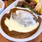 パピー - スパイシーフライドチキンとカレーライス
            とろけるチーズトッピング