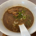 つけ麺 なごむ - スープは濃厚な魚介系