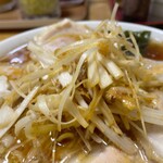 みんみんラーメン - 【再訪】ネギバラチャーシュー(特大)