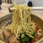 麺処まるは BEYOND - 麺はこんな感じ