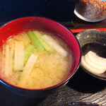 Ramen Teishoku Kajiya Inshokuten - お味噌汁