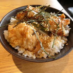 やきとり どん - ミニとり丼260円