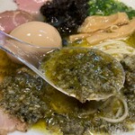 スープメン - 牡蠣バジルオリーブオイルペースト