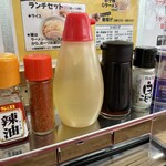 ラーメン もっけだの - 卓上アイテム