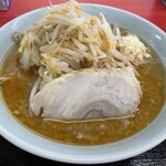 ラーメン もっけだの - 青唐味噌普通ヤサイマシニンニク