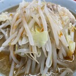 ラーメン もっけだの - 青唐味噌普通ヤサイマシニンニクのヤサイ