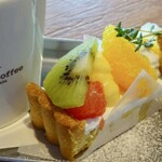 Tsuki Cafe - 柑橘とマスカルポーネのタルト￥６０５