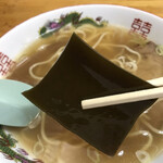 中華ソバ　坂本 - 昆布入り