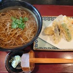 そば処・梨郷 - 料理写真:天ぷらそば