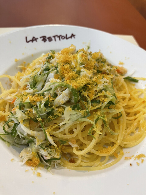 銀座ランチキラキラ：白ワインとぴったりのずわい蟹と九条ネギと