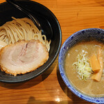 自家製麺 TANGO - つけ麺（並）＋味玉