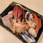 魚楽小川水産 - バラン外した