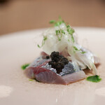 Itsuki - 2021年6月再訪：どんちっち鯵 セロリ アボガド☆