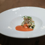 Itsuki - 2021年6月再訪：毛蟹 白桃 とまと☆