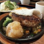 成ミチ - おろしポン酢目玉焼きハンバーグ
